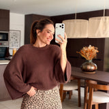 Pull Bastien Marron