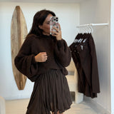 Pull Alexandre Marron