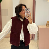 Veste Norah Bordeaux