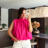 Blouse Zoé Fuchsia