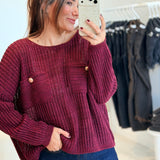 Pull Romain Bordeaux