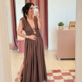 Robe Jade Marron