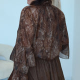 Blouse Monica Marron