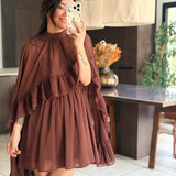 Robe Pia Marron