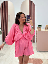 Charger l&#39;image dans la galerie, Combi-short Capucine Rose
