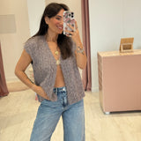 Gilet Mael Taupe