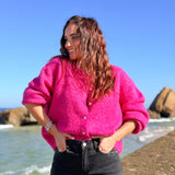 Gilet Nina By KOKA Fuchsia