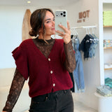 Gilet Cyrus Bordeaux