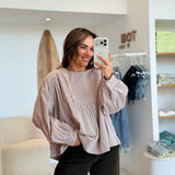 Blouse Maïa Taupe