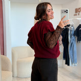 Gilet Cyrus Bordeaux
