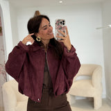 Veste Alma Bordeaux