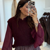 Pull Elio Bordeaux