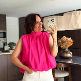 Blouse Zoé Fuchsia