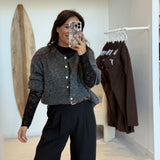 Gilet Nina Gris