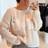 Pull Romain Écru