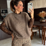 Pull Mathieu Taupe