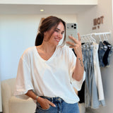 T-shirt Elian Blanc