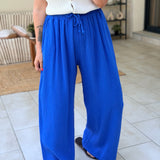 Pantalon David Bleu roi