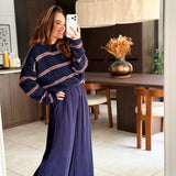 Pantalon Stan Bleu marine