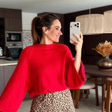 Pull Bastien Rouge