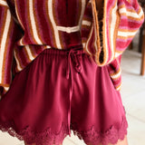 Short Jacob Bordeaux
