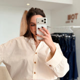 Chemisier Milan Écru