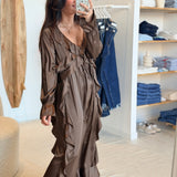 Robe Eve Marron