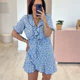 Robe Louna Bleue