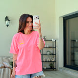 T-shirt Beach Club Corail