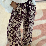 Pantalon Clara Prune
