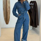 Combinaison Elodie Bleue