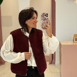Veste Norah Bordeaux