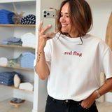 T-shirt Red flag