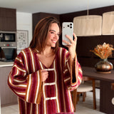 Gilet Morgan Bordeaux