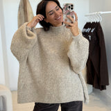 Pull Henri Taupe