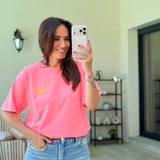 T-shirt Beach Club Corail