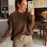 Pull Mathieu Marron