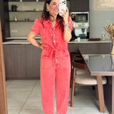 Combinaison Pauline Corail