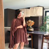 Robe Pia Marron
