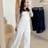 Salopette Solan Blanche