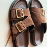 Mules Nell Marron