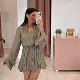 Robe Olivia Kaki