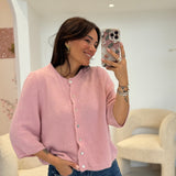 Gilet Joséphine Rose