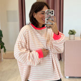Pull Emy Rose pâle