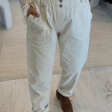 Pantalon Marceau Écru