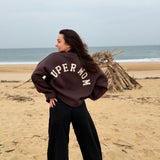 Sweat Super Mom Marron