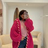 Gilet Clément Fuchsia