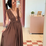 Robe Jade Marron