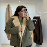 Manteau Lilio Kaki