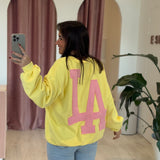 Sweat L.A. Jaune